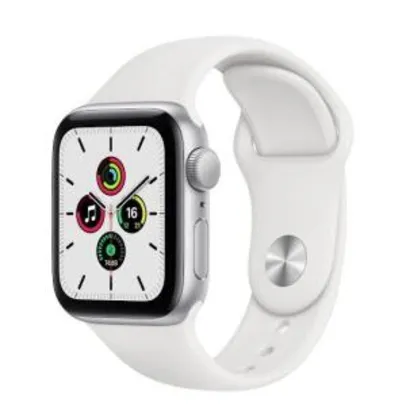 [APP] Apple Watch SE 40mm Branco | R$2.250