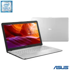 Notebook Asus, Intel® Core™ I3-7020U, 4GB, 1TB, Tela de 15,6'' - X543UA-GO2762T