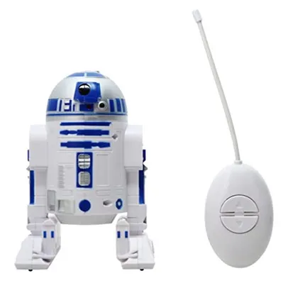 Brinquedo Star Wars R2-D2 Controle Remoto - 2 Velocidade - 7 Polegadas