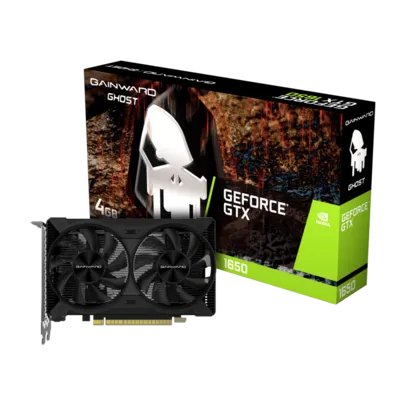 Placa de Vídeo Gainward GeForce GTX 1650 D6 Ghost, 4GB, GDDR6, 128bit, NE6165001BG1-1175D