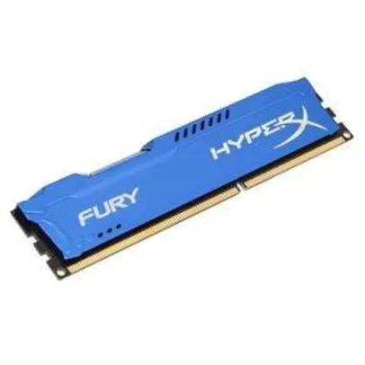 [Ponto Frio] Memória Kingston Hyperx Fury 4Gb (1X4gb) Ddr3 1866Mhz  Blue Hx318c10f/4 R$ 150
