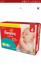 Fraldas Descartáveis Pampers Supersec P - 34 Unidadespor R$ 7.99