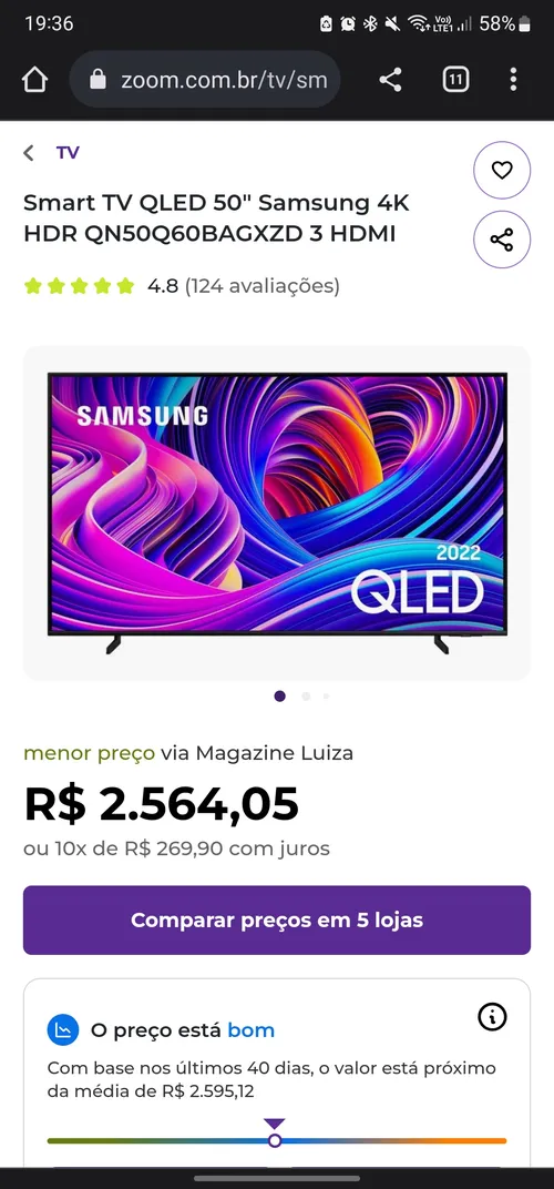 Imagen na descrição da promoção