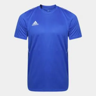 Camiseta Adidas Core 18 Masculina Azul | R$34