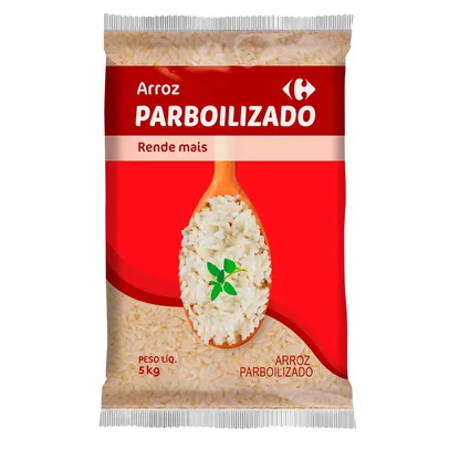 Arroz Parboilizado Longo Fino Tipo 1 Carrefour 5Kg