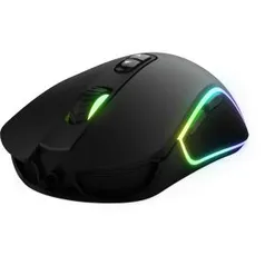 Mouse Gamer KWG Orion P1, 12000 DPI, 7 Botões, Black | R$109