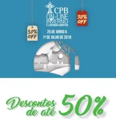 Até 50%OFF e Frete Grátis nos livros da editora CPB