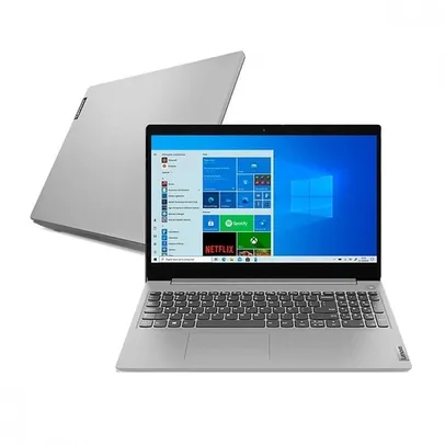 [App] Notebook Lenovo IdeaPad Intel Celeron 3i 128GB 4GB RAM SSD Tela 15.6 Windows 10 82BU0001BR