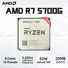 Processador AMD Ryzen 7 5700G NOVO