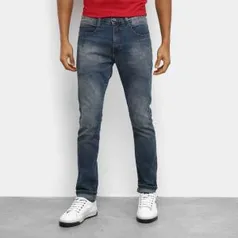 Calça Jeans Slim Ecko E845A Masculina - Azul