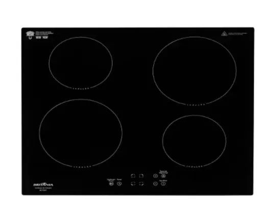 Cooktop de Indução Concept Britânia BCT04P 220V