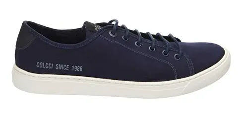 Tênis Masculino Casual Têxtil Since 1986 Azul Marinho Colcci