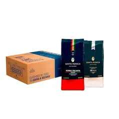 [PRIME] Pack Café Santa Monica Moídos Gourmet Premium e Torra Italiana - 2 unidades 500g