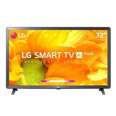 Smart TV 32" LED LG 32LM625BPSB HD com Wi-Fi, 2 USB, 3 HDMI, ThinQ AI,