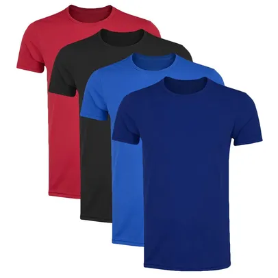 Kit 4 Camisetas PMC Básica Masculina