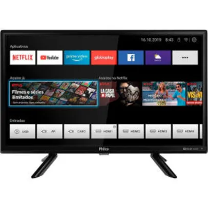 Smart TV LED 24" Philco PTV24G50SN HD | R$620