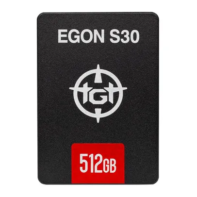 SSD TGT Egon S30, 512GB, Sata III 6GB/s, Leitura 490 MB/s, Gravacao 440 MB/s, TGT-EGS10-512