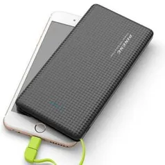 Novo Carregador Portátil Power Bank Original Pineng 10000mah Dual Usb