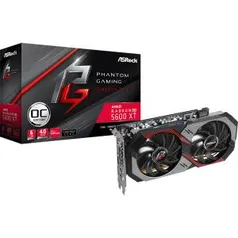 Placa de Vídeo ASRock AMD Radeon RX 5600 XT Phantom Gaming D2 OC, 6GB, GDDR6, 90-GA1WZZ-00UANF