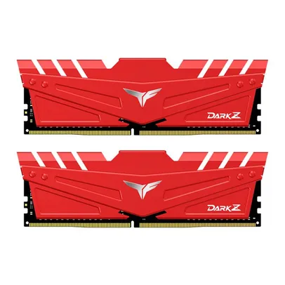 Memoria Team Group T-Force Dark Z 32GB (2x16) DDR4 3200MHz Vermelha, TDZRD432G3200HC16CDC01