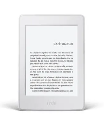 Kindle Paperwhite Amazon Branco, Tela de 6, Wi-Fi, 4GB | R$380