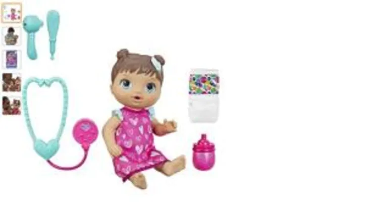 Boneca Cuida de Mim, Baby Alive, E5837, Morena