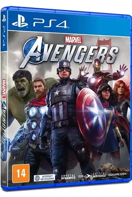 (Prime) Jogo Marvel's Avengers - Edição Padrão - PlayStation 4