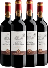 Kit 4 Château du Pont des Gouttes Bordeaux AOC por R$39,90 cada garrafa