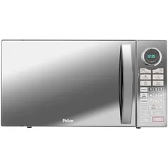 Microondas Philco PME31 Espelhado 30L R$559,90 com AME