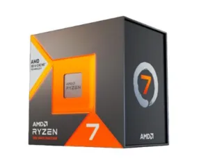 Processador AMD Ryzen 7 7800X3D, turbo 5.00GHZ, Cache 512KB, AM5, 8 Núcleos, Vídeo Integrado - 100-100000910WOF