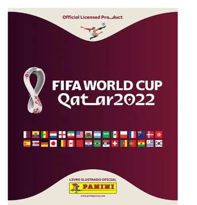 Copa Do Mundo 2022 - Álbum Capa Cartão - FIFA WORLD CUP QATAR 2022™️