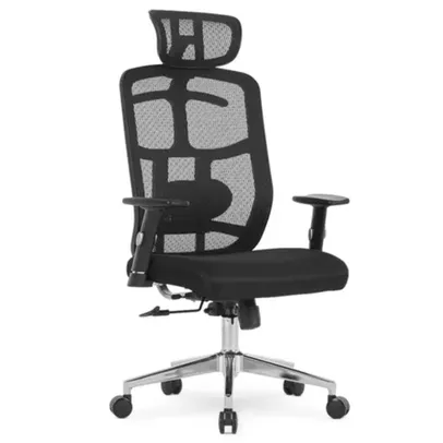 Cadeira DT3 Office Diana V2,  Até  150kg, Reclinável, Preto  - 11726-7