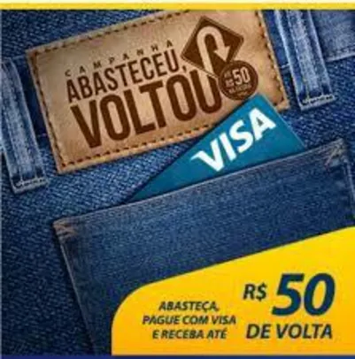 Campanha abasteceu, voltou.