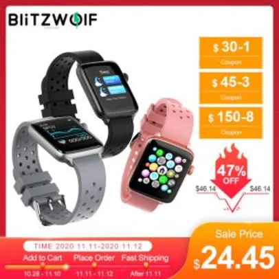 Smartwatch Blitzwolf BW-HL1 Pro | R$ 153