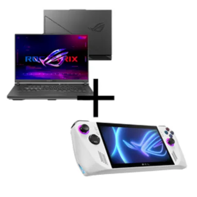 Notebook Gamer ROG Strix G16 G614JU-N3367 Eclipse Gray + ROG Ally