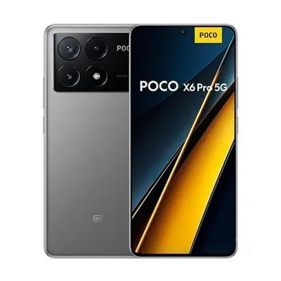 Foto do produto Smartphone Xiaomi Pocophone X6 Pro 5G 256GB (8GB RAM) Grey