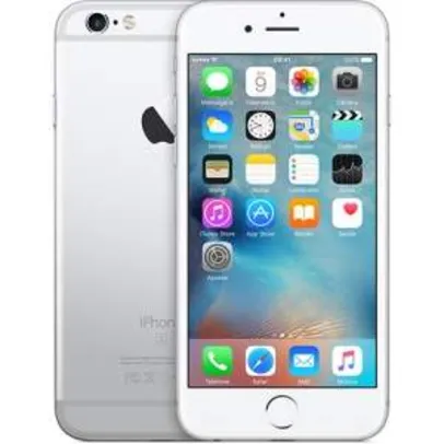 [Submarino] iPhone 6s 16GB Prata Desbloqueado iOS 9 4G 12MP - Apple R$3419,15,19 No Boleto