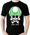 Camiseta Geek Game Over - Cogumelo