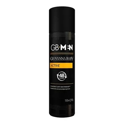 Desodorante Giovanna Baby Aerosol Masculino Active 150ml