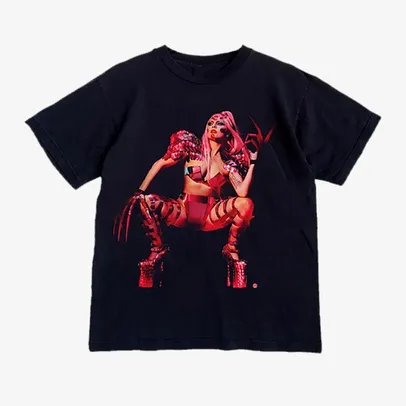 Camiseta Chromatica - Lady Gaga - Scare Me - EDIÇÃO LIMITADA P e GG.