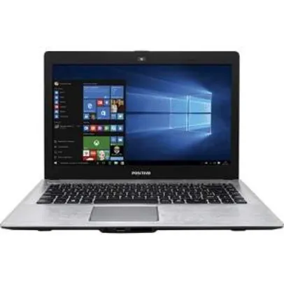 Notebook Positivo Stilo XR3550 Intel Dual Core 4GB 500GB Tela LED 14" Windows 10 - Cinza Escuro R$1196,15 á vista