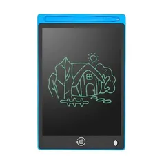 Lousa Mágica Digital Lcd Para Escrever E Desenhar Azul