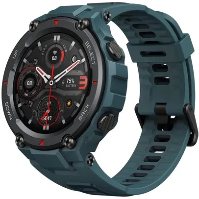 [AME R$ 469] Smartwatch Xiaomi Amazfit t-rex Pro com gps - Azul