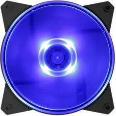 Cooler Para Gabinete Cooler Master Masterfan MF120L, LED Blue 120mm, R4-C1DS-12FB-R1 | R$23