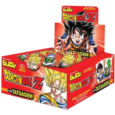 Caixa Chiclete Dragon Ball Z Tutti Frutti c/100 - Buzzy