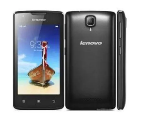 Smartphone Lenovo A1000 Dual Chip Android 5.0 3g Wifi Processador Quad Core Preto - R$216