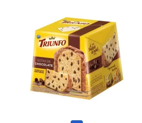 (Leve 2 Pague 1 ) Panetone com Gotas de Chocolate Triunfo 400 g