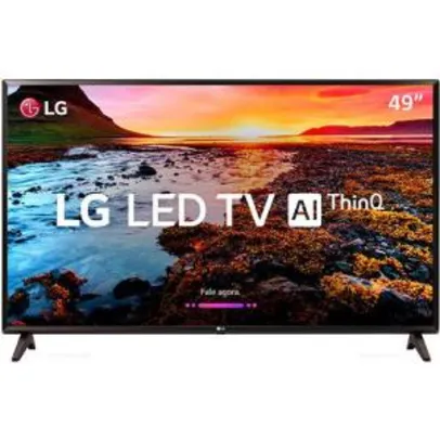 Smart TV LED 49" LG 49LK5700 Full HD com Conversor Digital - R$ 1620