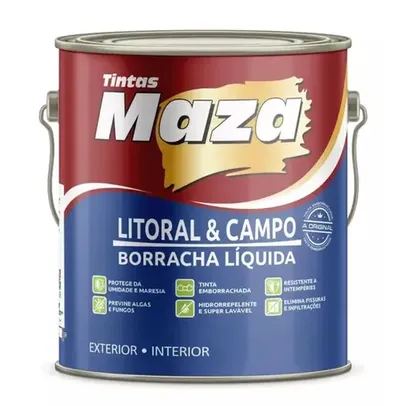 Tinta Acrílica Elástica Litoral E Campo 3.6l Branco Maza - 000048 