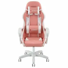 Cadeira Gamer Reclinável C123 XFusion Rosa Claro | R$ 879